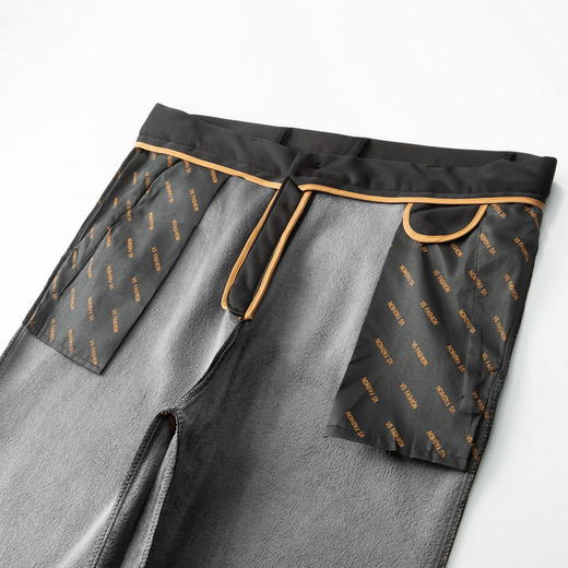 【特大码】【加绒】【DM】大依优型大码男装加厚西裤休闲直筒商务百搭长裤300斤 商品图4