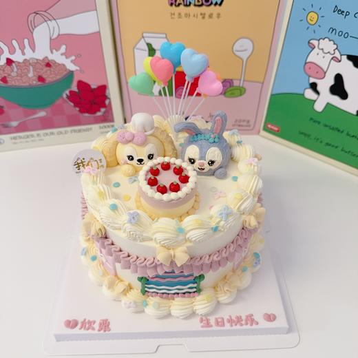 可琦安饼饼星黛露小动物复古蛋糕-低糖处理无添加 商品图4