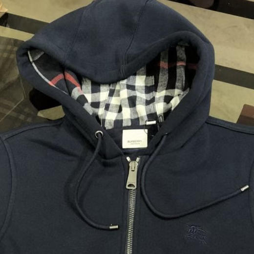 Bur秋冬连帽开衫双层卫衣！暗红 深蓝 黑色和灰色。 自己备注号码颜色。 商品图3