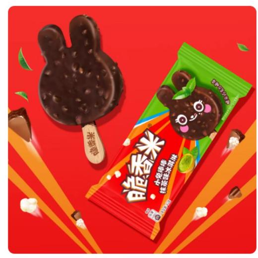 德芙脆香米小兔棒棒抹茶味42g 商品图0