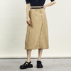 谜底A型半身裙2024年夏季新品复古通勤风百搭中长款半裙242MB0594 商品缩略图0