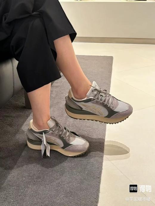 1012-4 tiger情侣款低帮耐磨休闲运动跑鞋  偏小一码 商品图3