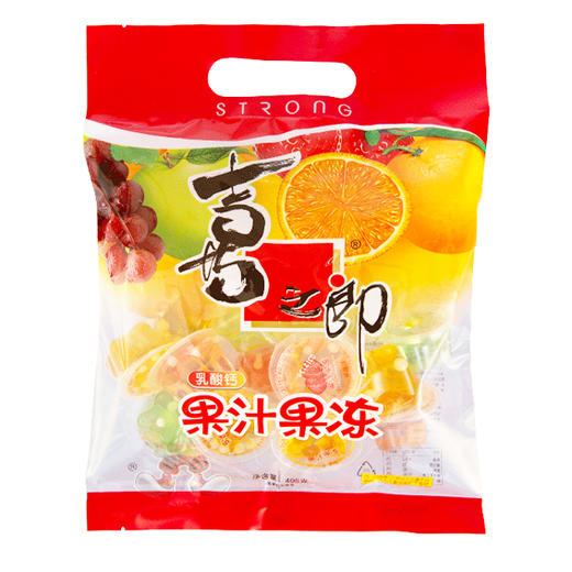 喜之郎乳酸钙果汁果冻大袋495g（6902934990164） 商品图0