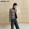 NEELLY纳俪商场同款冬季新款粗花呢圆领小香风外套女复古通勤上衣N25102C01038 商品缩略图0