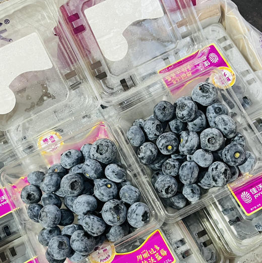 大果秘鲁 新鲜蓝莓   6小盒/125g  护眼小能手 8甜2酸，脆度可以 会带点酸 商品图3