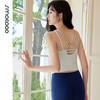 水沐伊朵U领长款紧身运动美背无袖瑜伽运动上衣50210 商品缩略图2