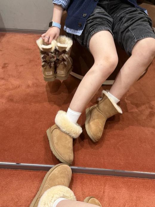 【只可换码 不退货】Ugg后带蝴蝶结雪地靴（XR） 商品图8