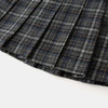 Herlian 25秋冬新品复古英伦口袋装饰格子百褶裙女士 商品缩略图3