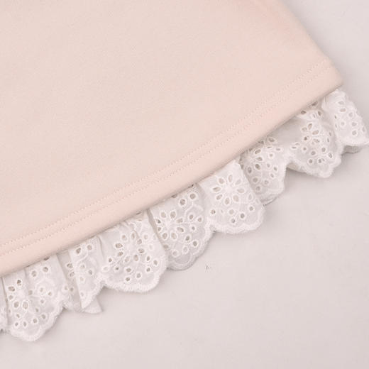 棉果果冬季新品女童复合奥利绒保暖加绒可爱套头娃娃衫M422180425726 商品图7