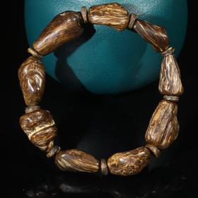 BC.DF10.9-8  加里曼丹沉水(随行)手串 ，单颗13mm左右，20.88g