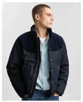 【云粉节】6楼LEE男式牛仔羽绒外套吊牌价1699