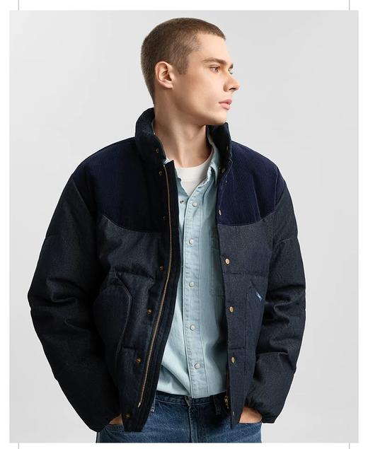 【云粉节】6楼LEE男式牛仔羽绒外套吊牌价1699 商品图0