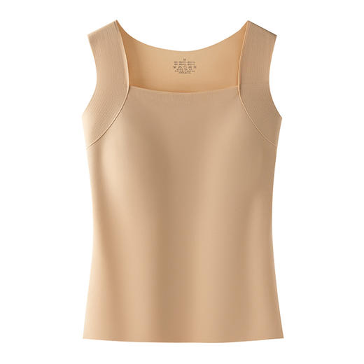 【显瘦又保暖】秋冬打底云朵肌底衣  10A抗菌无痕裸感免穿文胸显瘦打 底保暖背心 商品图4