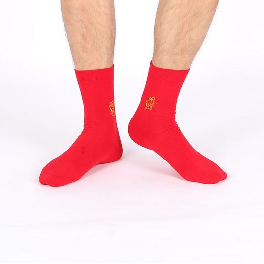 〔云粉节〕BF楼韵魅金鼠男士生肖袜型号54440吊牌价58现价18 商品图1