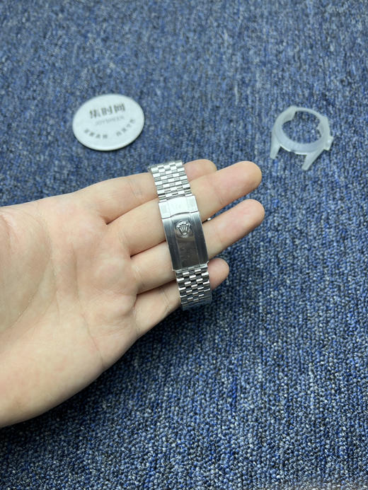 劳力士 分C日志型41mm 薄荷绿 3235机 五珠链 904L钢 男士腕表 商品图6