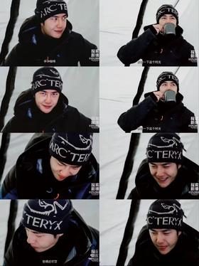 始祖鸟王一博同款针织毛线帽