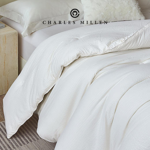 Charles Millen亲肤吸湿保暖四季被/冬被，母婴A类品质，填充进口英威达防螨纤维，睡感软糯又安心～ 高岛屋、伦敦哈罗德百货专柜在售 商品图1