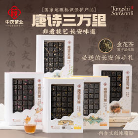 唐诗三万里泾阳茯茶陕西茶叶文创伴手礼