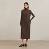 NEELLY纳俪商场同款冬季新款美拉德法式气质V领背心针织连衣裙女N25104Y04520 商品缩略图2