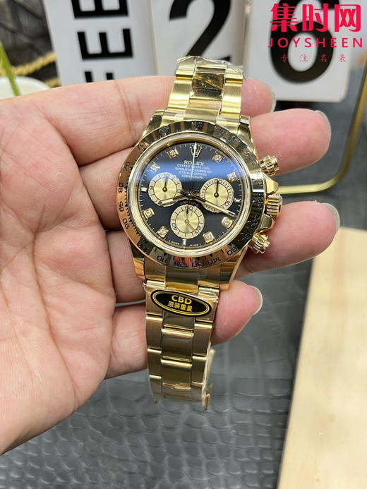 劳力士新款 CBD配重版 重量210克+ 包边迪通拿配重版 丹东4131机 全金钢带款 男士腕表 商品图1
