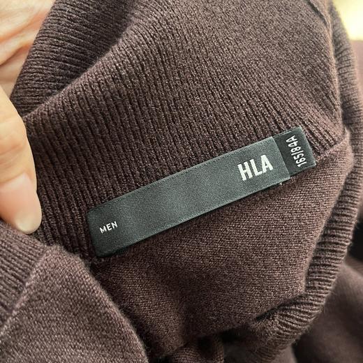 秋冬男士高领纯色针织衫毛衣（蕾姐穿S） 商品图11