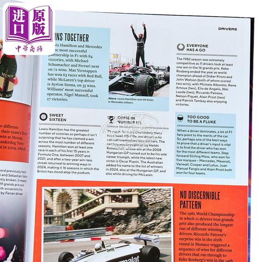 【中商原版】世界一级方程式赛车纪录2026 World Formula One Records 2026 英文原版 Bruce Jones 赛车运动 商品图2