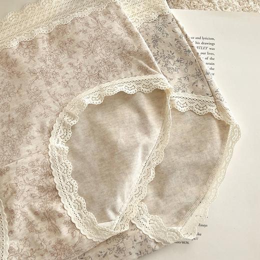 10a级抗菌~2025新款纯棉蕾丝内裤女生抑菌全棉裆夏季薄款女士三角裤女款 商品图2