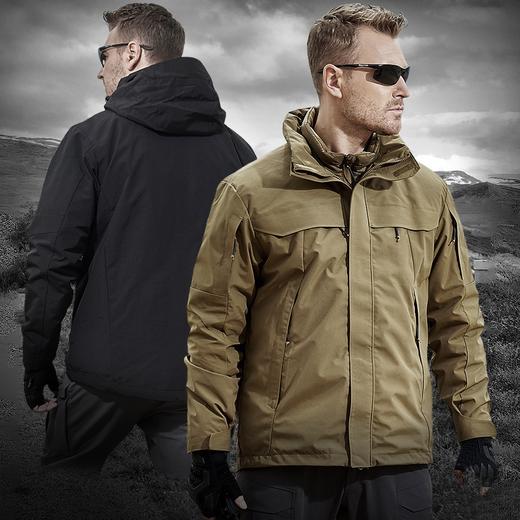 名鹏户外雷神三合一战术冲锋夹克可拆卸两件套秋冬季防风防寒服 商品图1