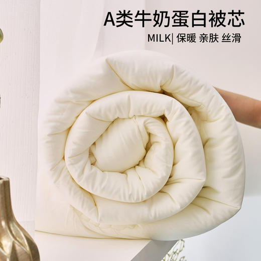 【A类牛奶冬被】牛奶冬被A类被芯民宿双人秋冬被保暖被子加厚款 商品图3
