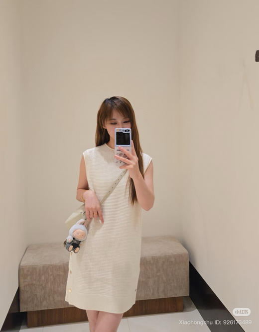 1011-1 纯圆正 小禾早秋新款 美丽诺 重磅针织羊毛系列 套头衫/背心裙 我穿L 商品图10