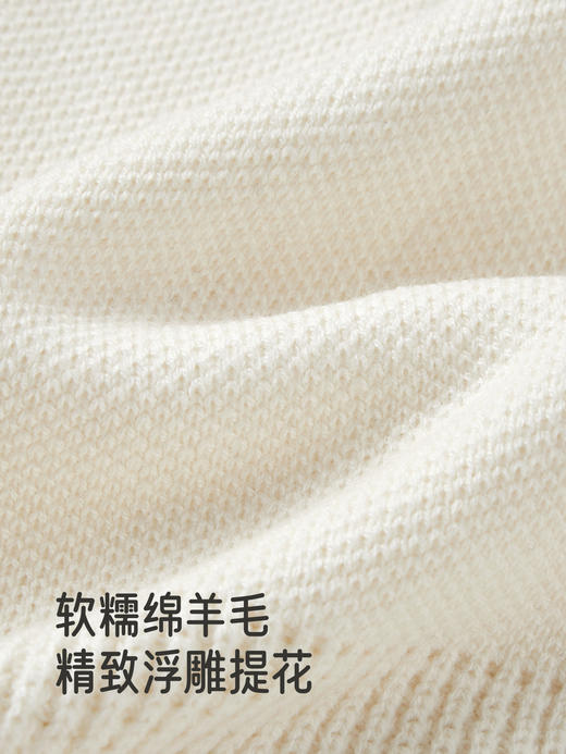 英氏儿童针织开衫春秋冬男童薄羊毛保暖外搭毛衣外套YRWWJ3R097A 商品图1