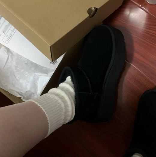 【只可换码 不退货】UGG/5CM  厚底mini雪地靴/ 周冬雨同款雪地鞋（XR） 商品图9