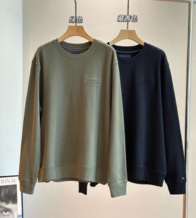 纯原Tommy 25男纯棉圆领卫衣101004