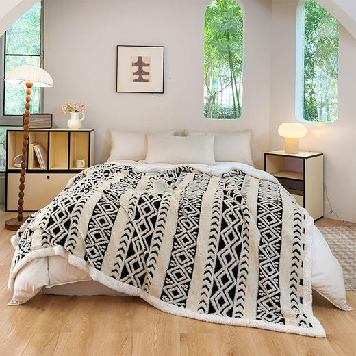 杉杉家纺 布特拉提花风情毯 QFS-18503 商品图3