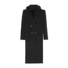 EITIE爱特爱气质收腰显瘦通勤黑色毛呢大衣外套冬季新款8014720 商品缩略图5
