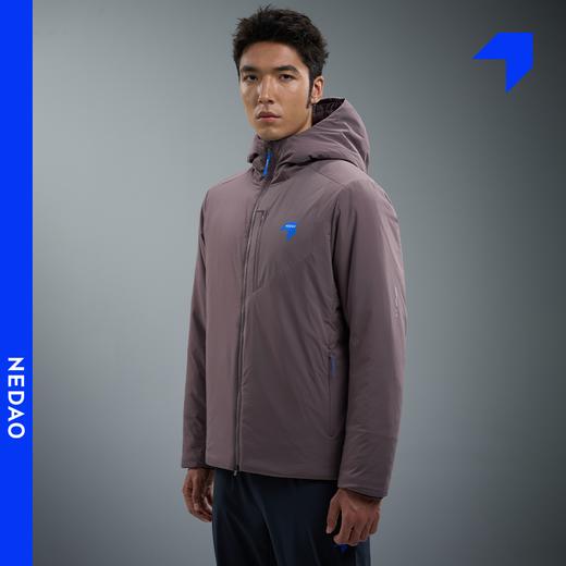 内道热核带帽棉服男女款连帽秋冬保暖户外运动轻薄透气跑步棉服 商品图4