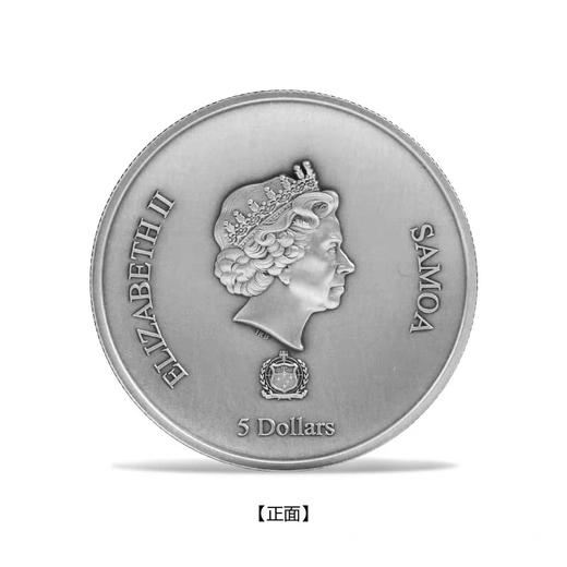 预定！萨摩亚观音纪念币，罕见双面凹面弧形， 带证书及礼盒！ 商品图8