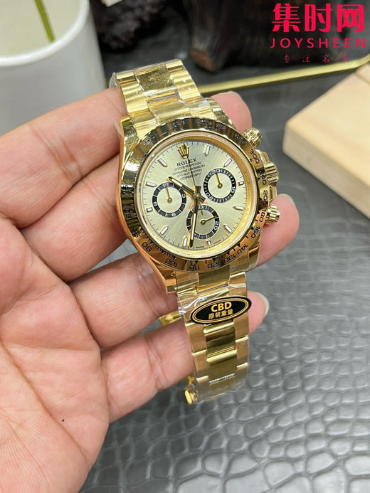 劳力士新款 CBD配重版 重量210克+ 包边迪通拿配重版 丹东4131机 全金钢带款 男士腕表 商品图3