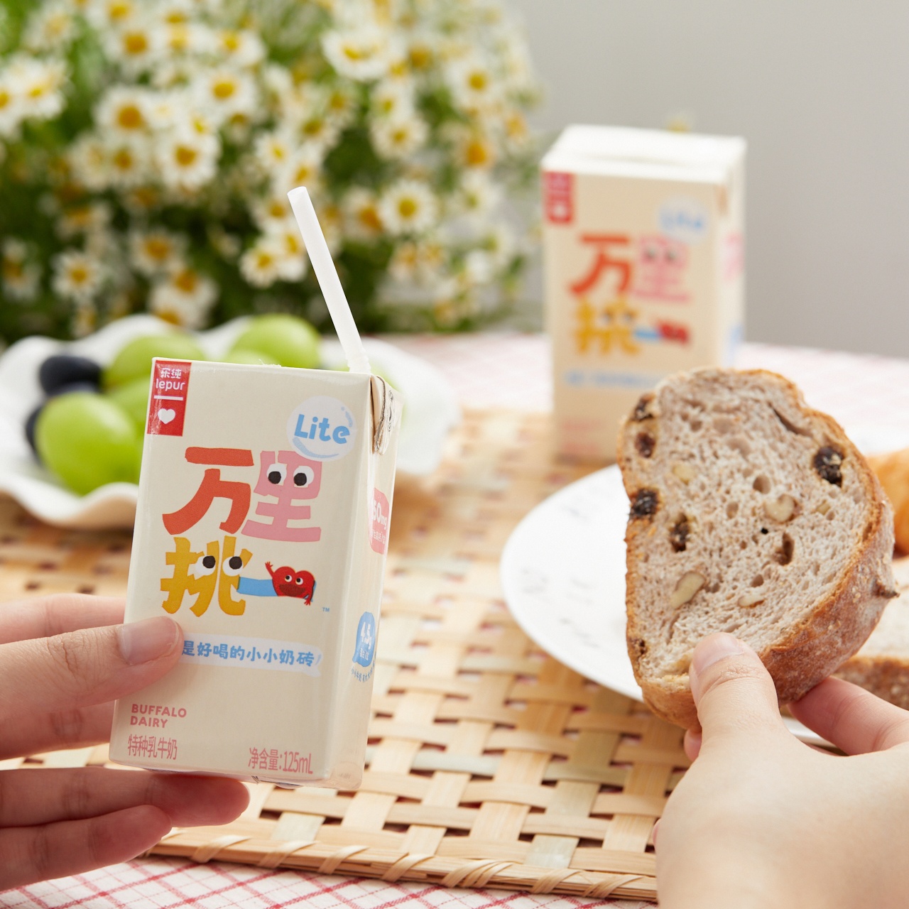 乐纯万里挑一lite小奶砖|珍稀奶源，自然清甜，0乳糖易吸收|纯牛奶