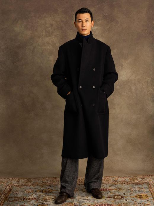 Atelier Lavoro 藏蓝大衣 商品图0