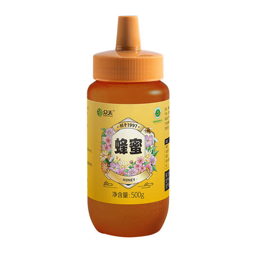 秦岭深山野生百花蜂蜜500克 口感甜润 回味悠长 挤压瓶口 干净便携 商品图5