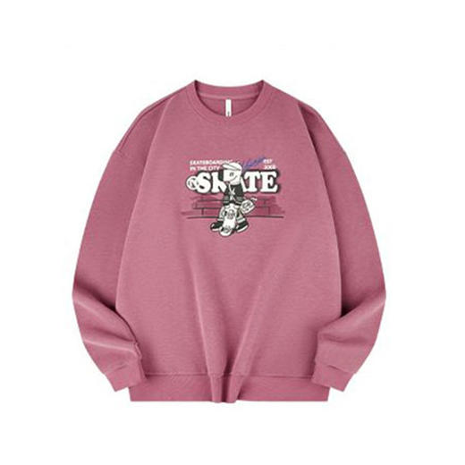 乔丹质燥男套头衫2025年秋季新款宽松卫衣QDLWD3254277 商品图0