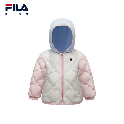 FILA斐乐儿童轻薄羽绒服2025年冬季新款女童外套K11G543907FWT 商品图0