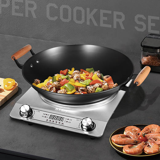 BTSM凹面双旋钮电磁炉KSM30AA 商品图1