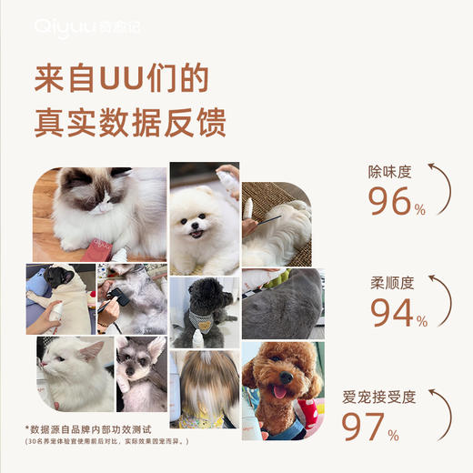 奇愈记丝润蛋白喷雾 | 8秒开结 修护宠物毛发 抑菌除螨、免洗除臭，养宠必备 商品图3