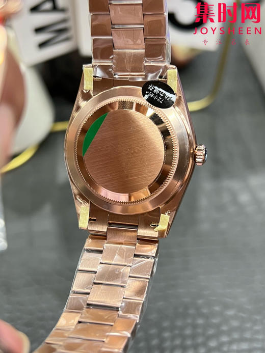 CBD配重版 V9升级版 重量200克+ 劳力士星期日历型系列 日志40mm 玫瑰金灰盘DD 商品图6