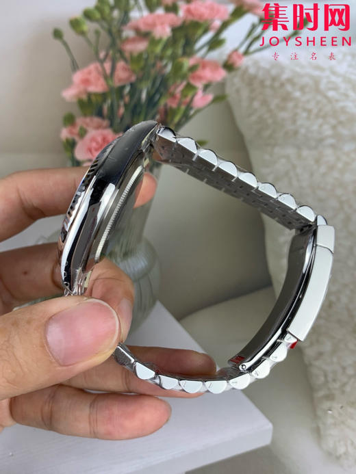 劳力士 VS日志41系列 VS日志V2版 水泥灰 灰色盘 男士腕表 丹东3235机 五珠带 表径41mm 商品图4