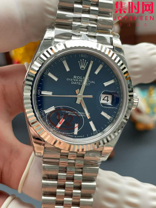 劳力士 VS日志41系列 VS日志V2版 蓝色盘 男士腕表 丹东3235机 五珠带 表径41mm 商品图1