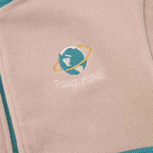 棉果果冬季新品男童奥利绒保暖加绒拼色双面绒外套M412100425753 商品图3