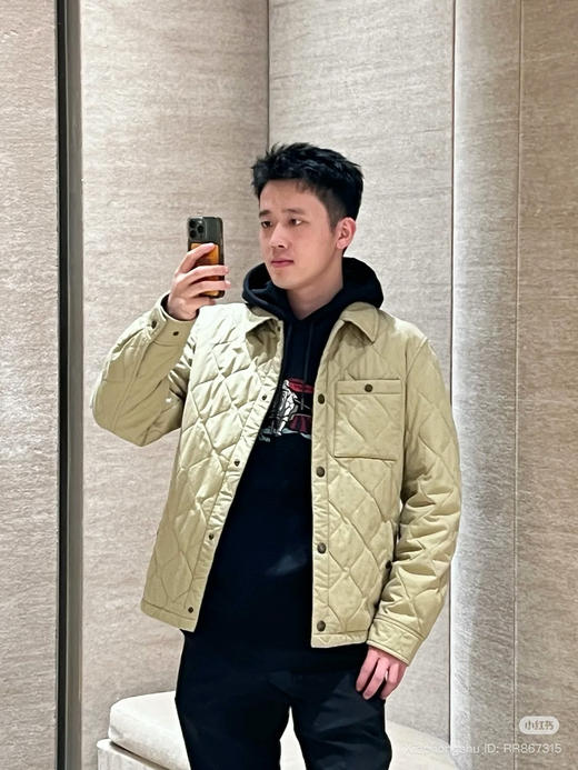 1011-2 B家男生高支长绒棉棉服 老朱176/146穿M合适 商品图0